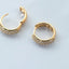 Romy pavé diamond earrings 14k gold - Studio Kroewe