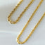 Rope bracelet 14k gold - Studio Kroewe
