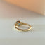 Rosie sapphire diamond ring 14k gold - Studio Kroewe