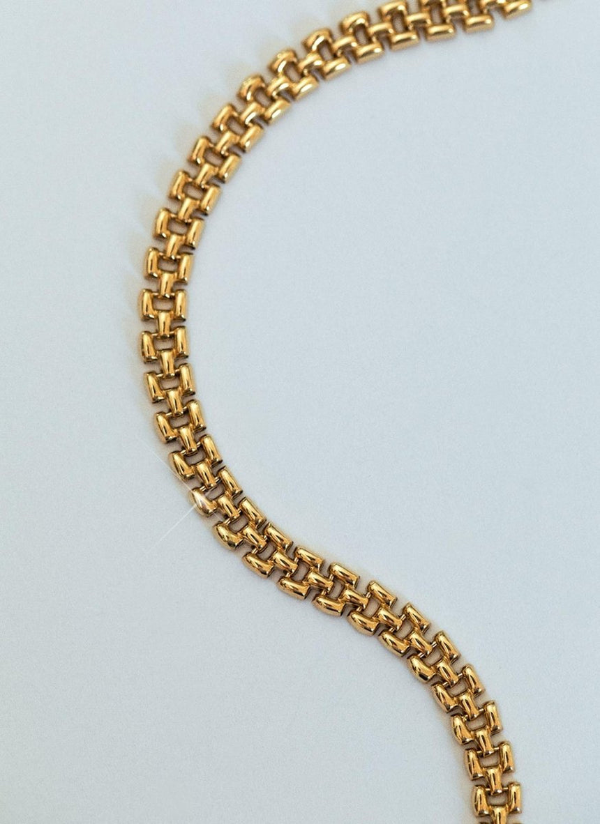 Sady rolex 5mm bracelet 14k gold - Studio Kroewe