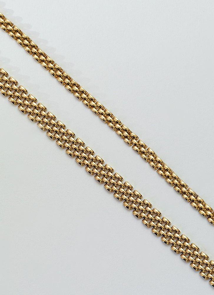 Prim twisted earrings 14k gold - Studio Kroewe