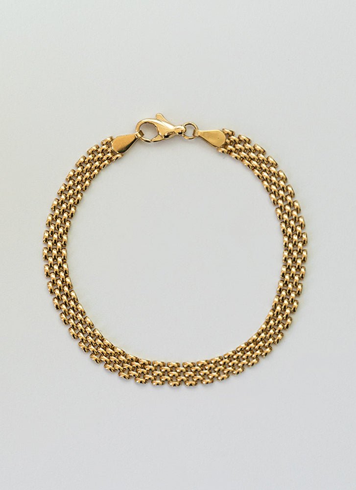 Prim twisted earrings 14k gold - Studio Kroewe