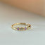 Sage diamond light amethyst june birthstone ring 14k gold - Studio Kroewe