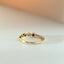 Sage diamond sapphire ring 14k gold - Studio Kroewe
