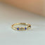 Sage diamond tanzanite december birthstone ring 14k gold - Studio Kroewe