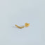 Scarlett diamond single earstud 14k gold - Studio Kroewe