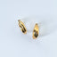 Scottie twist earrings 14k gold - Studio Kroewe