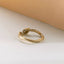 Snake ring 14k gold - Studio Kroewe