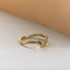 Snake ring 14k gold - Studio Kroewe