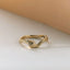 Snake ring 14k gold - Studio Kroewe