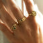 Snake ring 14k gold - Studio Kroewe