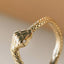 Snake ring 14k gold - Studio Kroewe