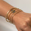 Sol bracelet 14k gold - Studio Kroewe