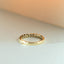 Soleil diamond ring 14k gold - Studio Kroewe