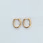 Sora pavé diamond earrings 14k gold - Studio Kroewe