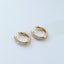Sora pavé diamond earrings 14k gold - Studio Kroewe