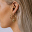St. jacob scallop charm 14k gold - Studio Kroewe