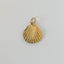 St. jacob scallop charm 14k gold - Studio Kroewe