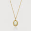Sutton birthstone pendant 14k gold - Studio Kroewe