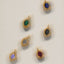 Sutton birthstone pendant 14k gold - Studio Kroewe