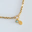Sutton topaz charm 14k gold - Studio Kroewe