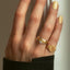 Suzi ring 14k gold - Studio Kroewe