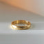 The gent aiden brushed ring 14k gold - Studio Kroewe
