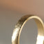 The gent aiden brushed ring 14k gold - Studio Kroewe