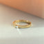 The gent angus baguette diamond ring 14k gold - Studio Kroewe