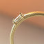 The gent angus baguette diamond ring 14k gold - Studio Kroewe