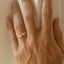 The gent archer ring 14k gold - Studio Kroewe