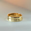 The gent brandon 3.5mm ring 14k gold - Studio Kroewe