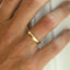 The gent classic 3.5mm ring 14k gold - Studio Kroewe