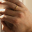 The gent davis ring 14k gold - Studio Kroewe