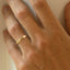 The gent elias ring 14k gold - Studio Kroewe