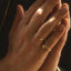The gent fender ring 14k gold - Studio Kroewe