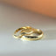 The gent grammer ring 14k gold - Studio Kroewe