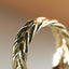 The gent king braided ring 14k gold - Studio Kroewe