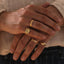 The gent lenny signet ring 14k gold - Studio Kroewe
