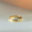 The gent lois scroll ring 14k gold - Studio Kroewe