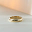 The gent lonny black sapphire ring 14k gold - Studio Kroewe