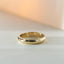 The gent lonny black sapphire ring 14k gold - Studio Kroewe
