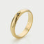 The gent lonny black sapphire ring 14k gold - Studio Kroewe