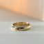 The gent lonny black sapphire ring 14k gold - Studio Kroewe