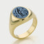 The gent maddox signet ring 14k gold - Studio Kroewe