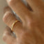 The gent roman 3mm ring 14k gold - Studio Kroewe