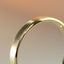 The gent roman 3mm ring 14k gold - Studio Kroewe