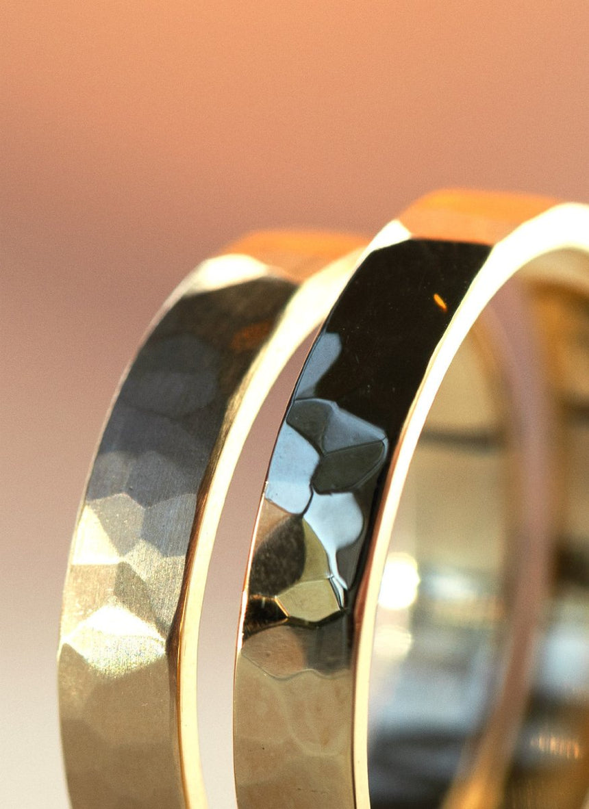 The gent tommie ring 14k gold - Studio Kroewe