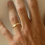 The gent tommie ring 14k gold - Studio Kroewe