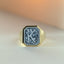 The gent vinny signet ring 14k gold - Studio Kroewe